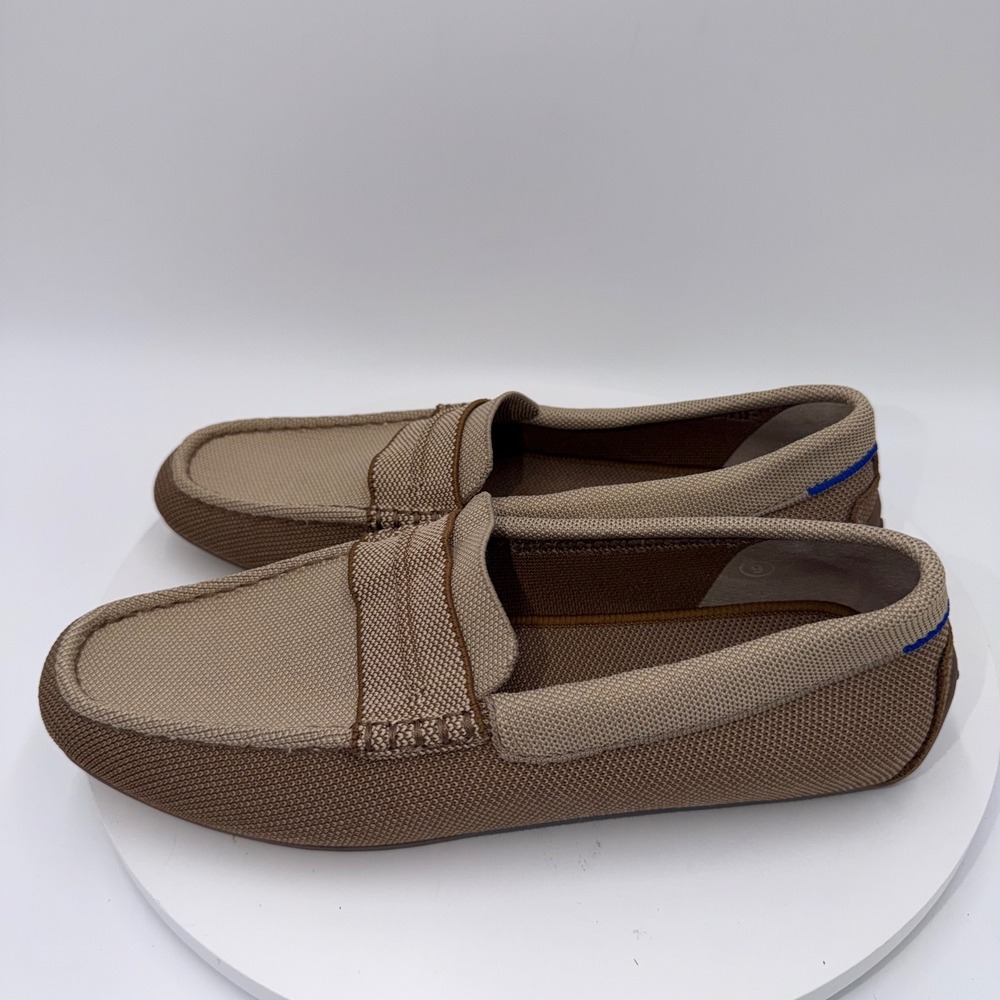 Rothys Mens Driving Loafer Portobello Knit Slip On Shoes Size 9